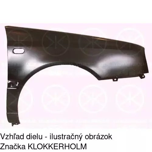 Predný blatník 953802-1 /POLCAR/ - obr. 1