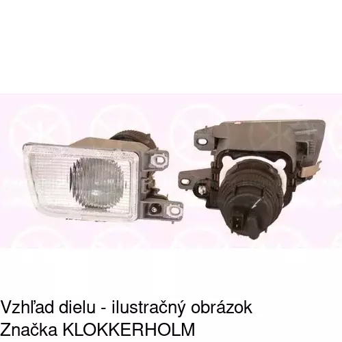 Hmlové svetlo - predné 953830-E /POLCAR/ - obr. 1