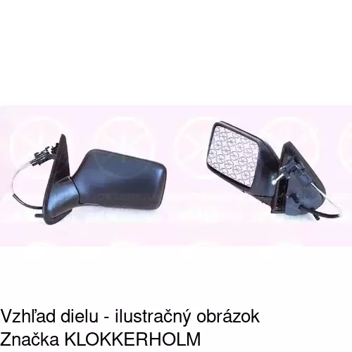 Vonkajšie zrkadlo 9538512E /POLCAR/ - obr. 4