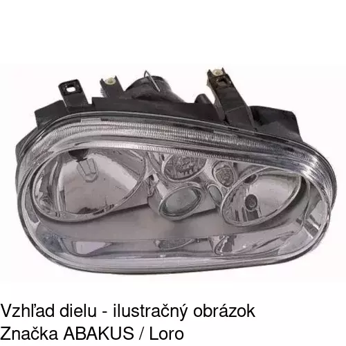 Hlavný reflektor 9541100E /POLCAR/ - obr. 5