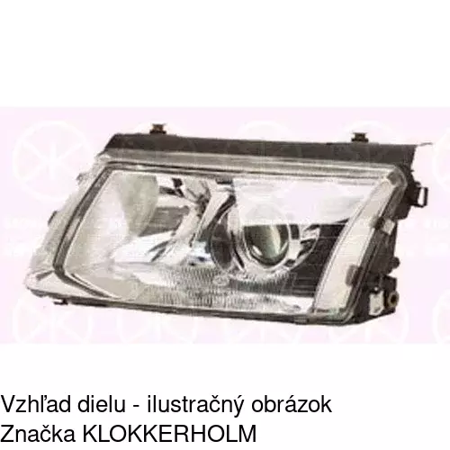 Hlavný reflektor 9548100E /POLCAR/ - obr. 2