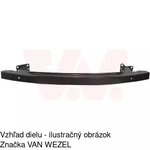 Výstuha nárazníka 954907-3 /POLCAR/ - obr. 1