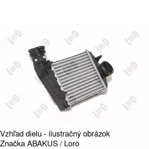 Chladiče vzduchu (Intercoolery) 9549J8-1 /POLCAR/ - obr. 1