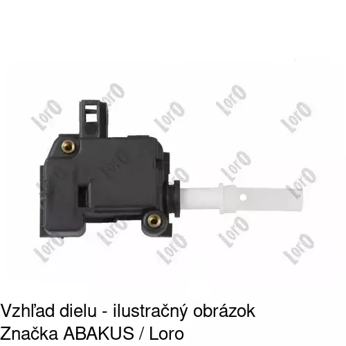 Motorček zámku 9549ZS-5 /POLCAR/ - obr. 3