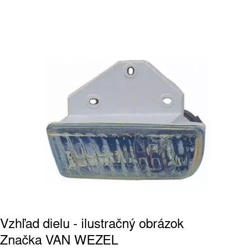 Hmlové svetlo - predné 956629-E /POLCAR/ - obr. 4