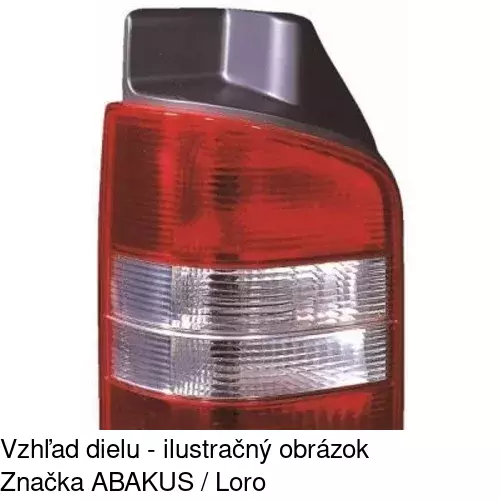 Zadné svetlo 956887AE /POLCAR/ - obr. 2