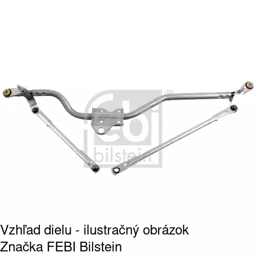 Náhon stieračov bez motora 9568MWP1 /POLCAR/ - obr. 3