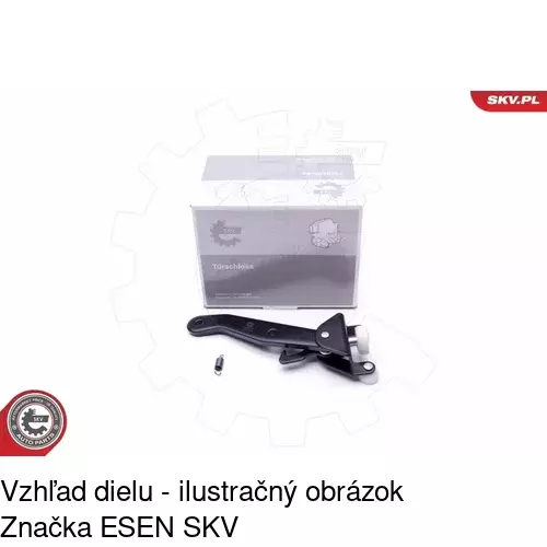 Vozík - kolieska pant posuvných dverí 9568Z-73 /POLCAR/ - obr. 5