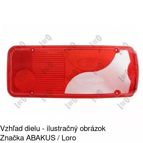 Zadné svetlo 9572880E /POLCAR/ - obr. 3