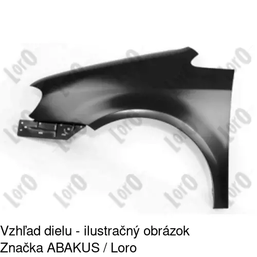 Predný blatník 957801-J /POLCAR/ - obr. 1