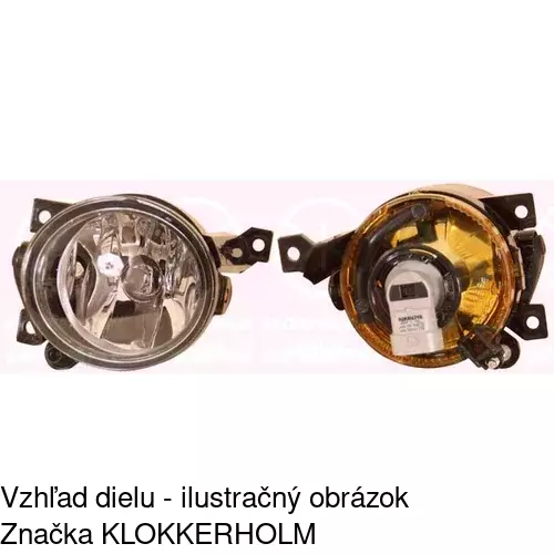 Hmlové svetlo - predné POLCAR 9578301E