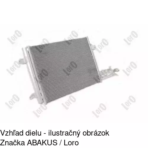 Chladiče klimatizácie 9578K8C1S /POLCAR/ - obr. 5