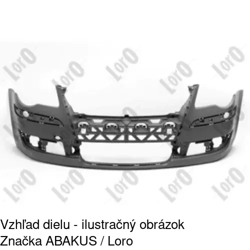 Predný nárazník 957907 /POLCAR/ - obr. 2