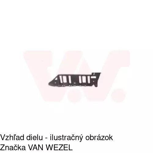 Držiak nárazníka 957907-8 /POLCAR/ - obr. 2