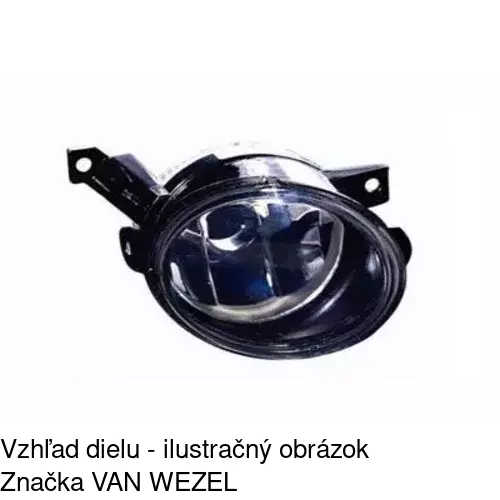 Hmlové svetlo - predné 957929-E /POLCAR/ - obr. 3