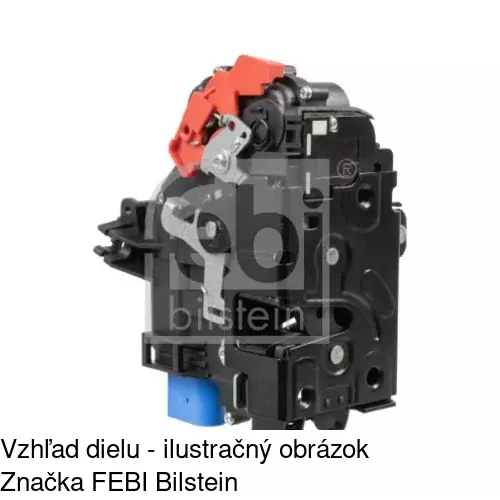 Vnútorná zámka dverí 9580ZC-2 /POLCAR/ - obr. 5
