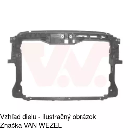 Predné čelo 958504QT /POLCAR/ - obr. 3