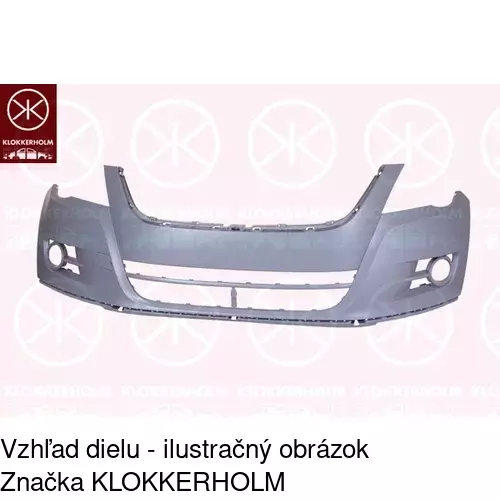 Predný nárazník POLCAR 95850712