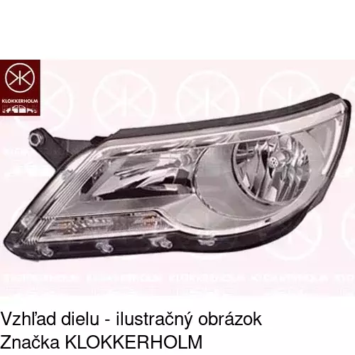 Hlavný reflektor 958509-H /POLCAR/ - obr. 1