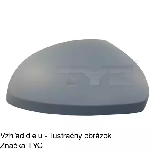 Rám vonkajšieho zrkadla 958555PE /POLCAR/ - obr. 4