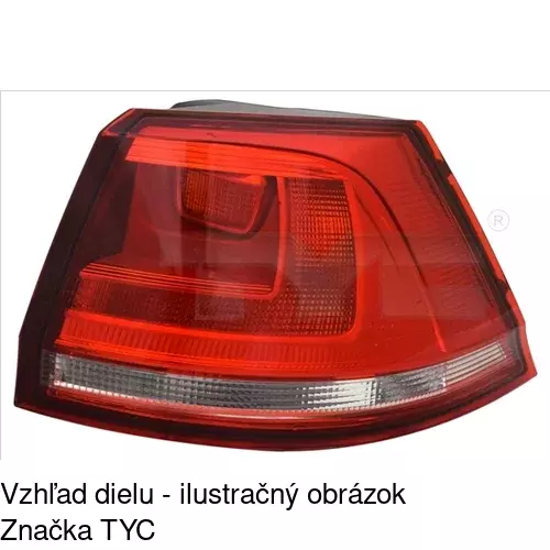 Zadné svetlo POLCAR 95C2882V