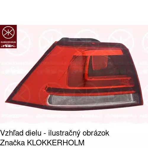 Zadné svetlo 95C2886E /POLCAR/ - obr. 2
