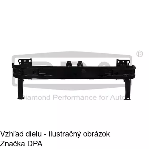 Výstuha nárazníka 95D307-3 /POLCAR/ - obr. 1