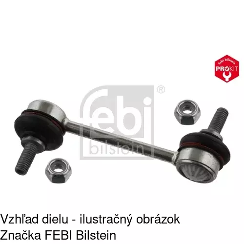 Tyčka stabilizátora A-531 /POLCAR/ - obr. 2