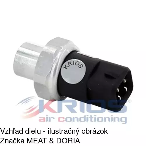 Čidlo klimatizácie CK0005 /POLCAR/ - obr. 2