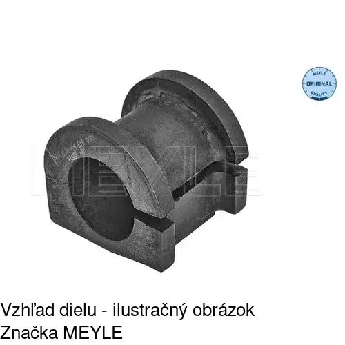 Púzdro tyče stabilizátora HO-BS012 /POLCAR/ - obr. 1