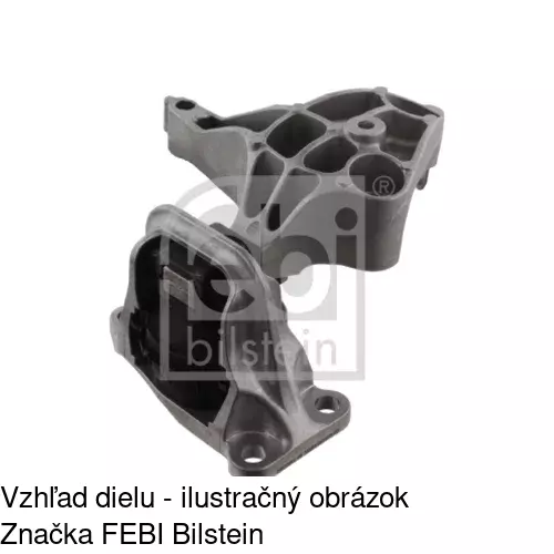 Silentblok motora RE-EM022 /POLCAR/ - obr. 1