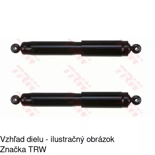 Plynový tlmič S011380G /POLCAR/ - obr. 1