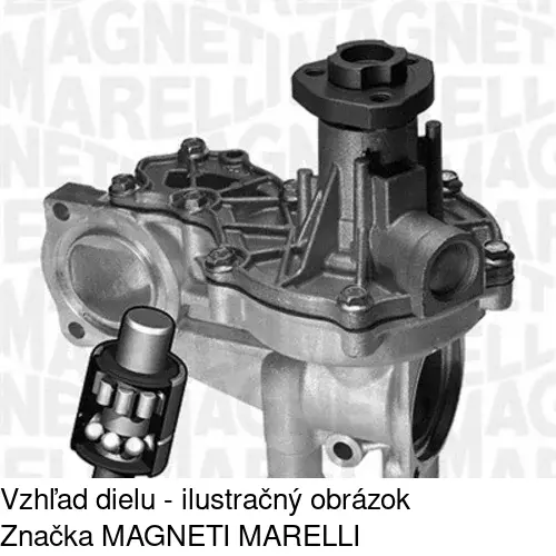 Vodné čerpadlo S10-001A /POLCAR/ - obr. 2