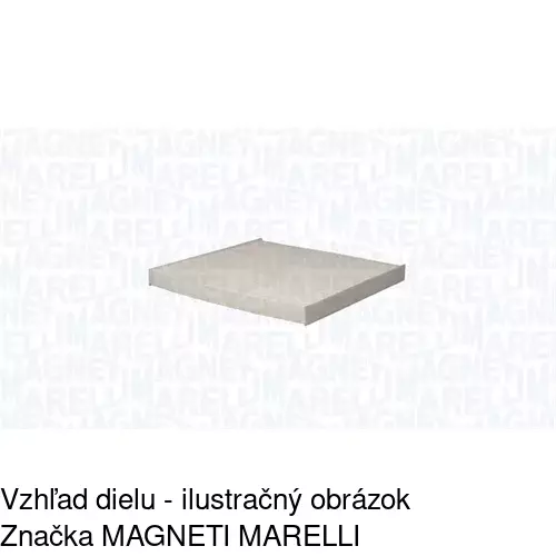 Kabínový filter s uhlíkom POLCAR S11-1038