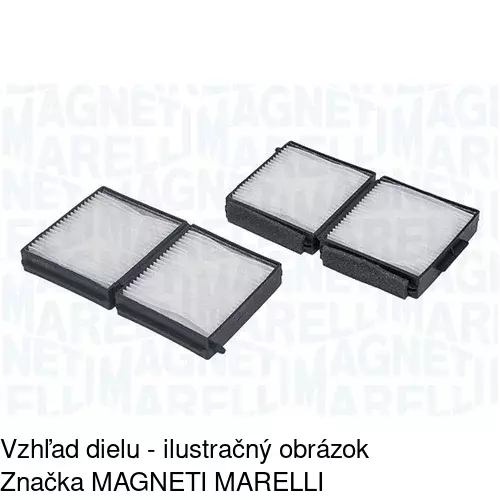 Kabínový filter s uhlíkom S11-1072 /POLCAR/ - obr. 1