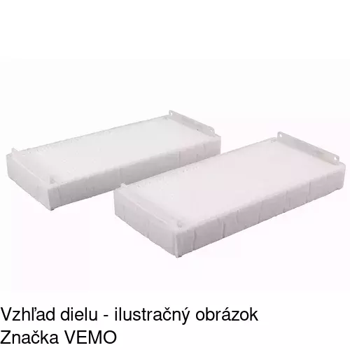 Kabínový filter s uhlíkom S11-1092 /POLCAR/ - obr. 1