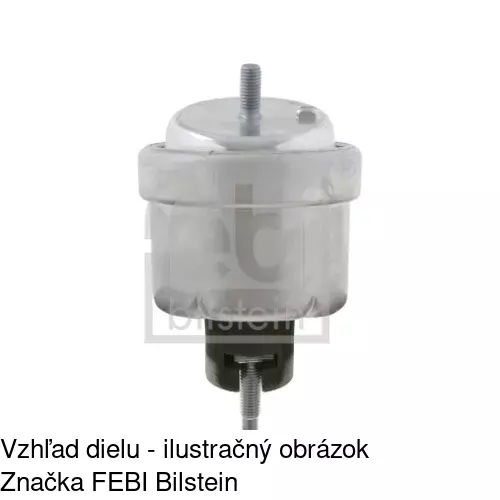 Silentblok motora POLCAR S2255064