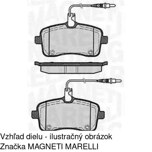 Brzdové dosky S70-0120 /POLCAR/ - obr. 4