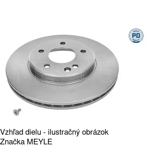 Brzdový kotúč S71-0151 /POLCAR/ - obr. 5