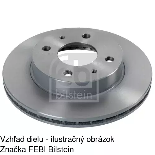 Brzdový kotúč S71-0213 /POLCAR/ - obr. 2