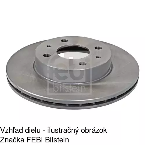 Brzdový kotúč S71-0213 /POLCAR/ - obr. 4