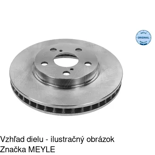 Brzdový kotúč S71-0339 /POLCAR/ - obr. 5