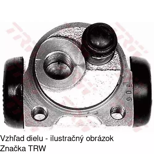 Brzdový valček S74-0034 /POLCAR/ - obr. 4