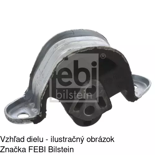 Silentblok motora POLCAR ST-67