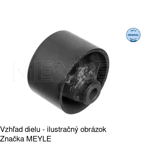 Silentblok motora VW-EM023 /POLCAR/ - obr. 1