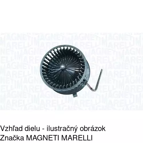 Ventilátory kúrenia 1307NU-1 /POLCAR/ - obr. 2