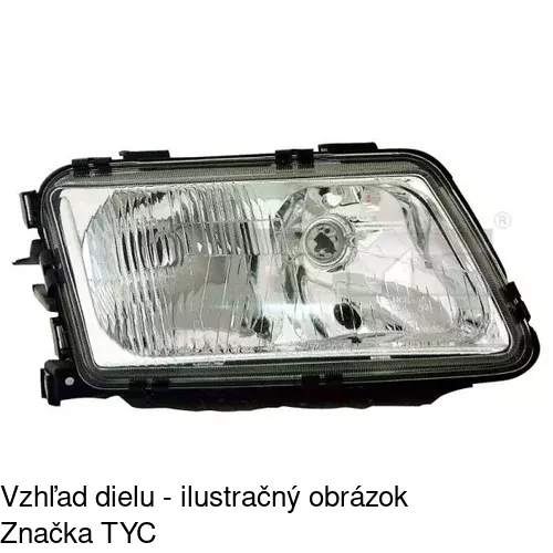 Sklo reflektora 132311-E /POLCAR/ - obr. 1