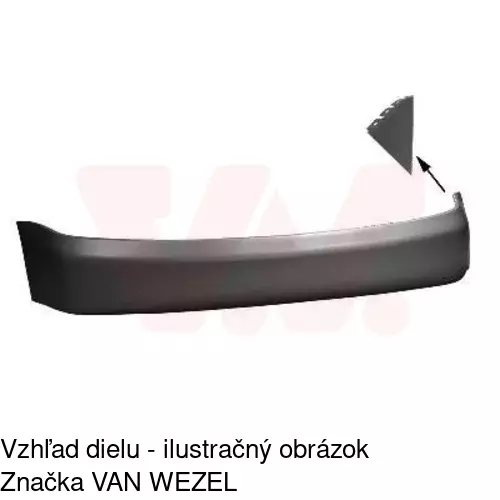 Zadný nárazník 132396 /POLCAR/ - obr. 3