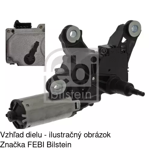 Motorček stieračov 1323SWT1 /POLCAR/ - obr. 3