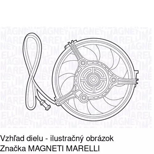 Ventilátory chladičov 132423W5 /POLCAR/ - obr. 3